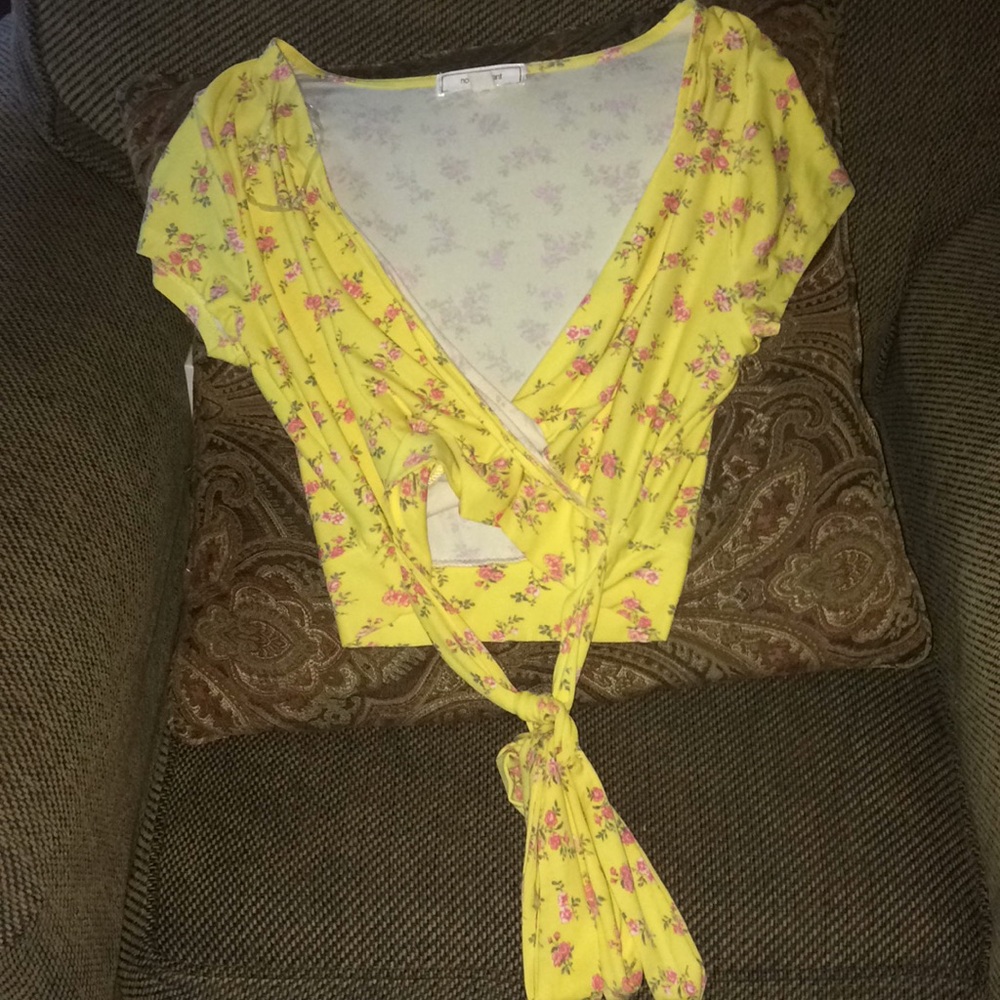 Floral crop top